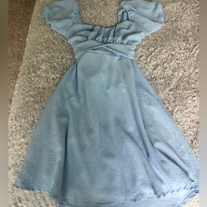 Altar'd State Light Blue Dress